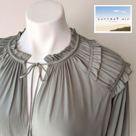 Anthropologie Tops - Anthro's Current Air LA NWT Boho Ruffled Top